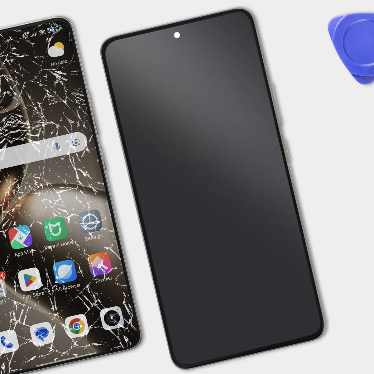 Xiaomi 14T Pro LCD Touchscreen - Origineel Scherm Grijs
