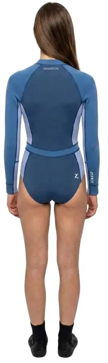 Zone3 Yulex Neopreen Wetsuit Dames 10 - Multi Blue/White - afbeelding 3 van 6