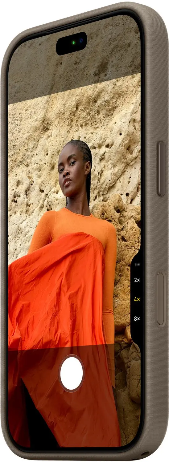 Apple iPhone 18 Pro TechWoven Hoesje - Taupe - afbeelding 3 van 3