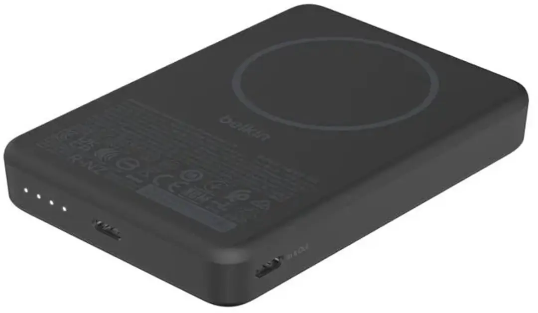 Belkin BoostCharge Slim Powerbank 10.000mAh - MagSafe - Zwart - afbeelding 6 van 6