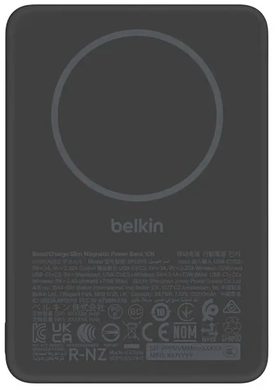 Belkin BoostCharge Slim Powerbank 10.000mAh