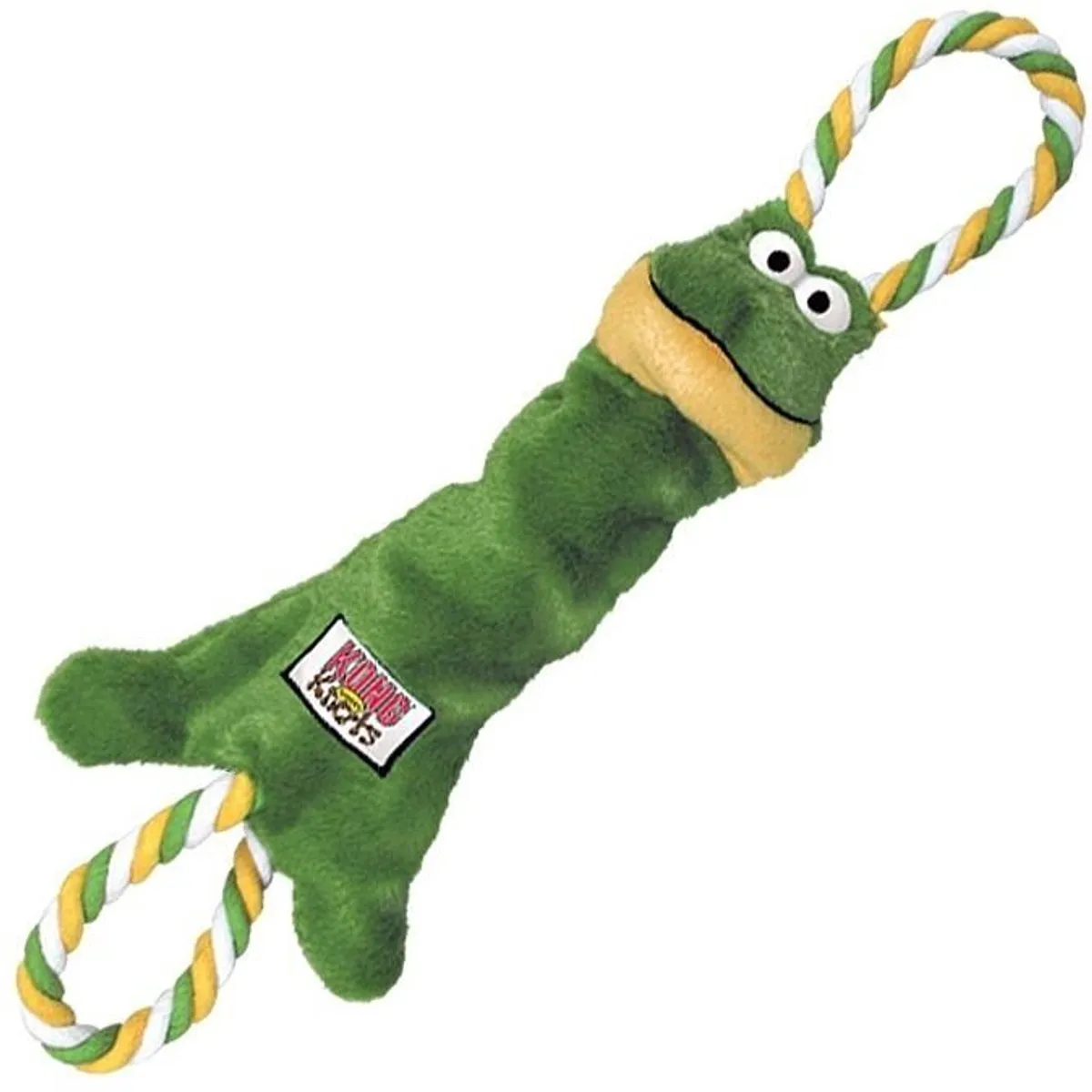 KONG Tugger Knots Frog - Groen M