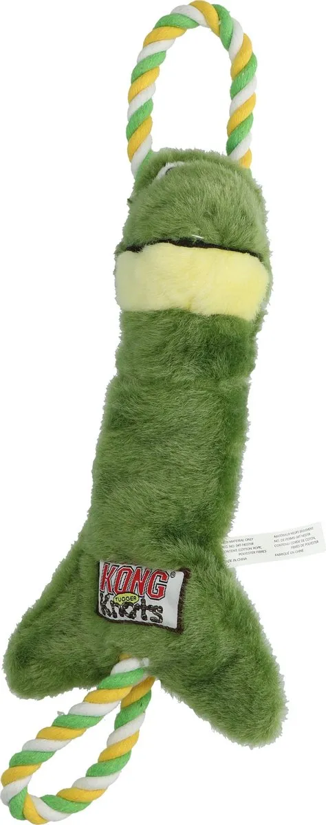 KONG Tugger Knots Frog - Groen M - afbeelding 6 van 6