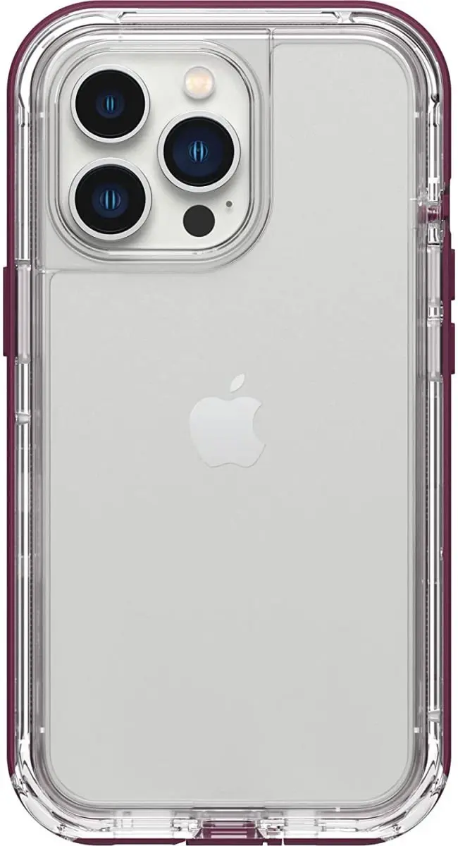 LifeProof Next iPhone 13 Pro Hoesje - Transparant & Paars - afbeelding 2 van 6