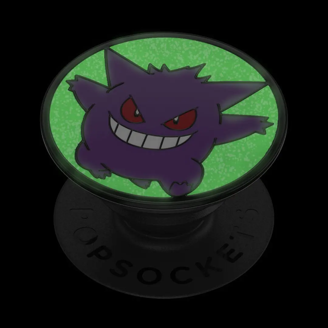 PopSockets PopGrip Enamel Gengar Glow in het Donker - afbeelding 5 van 6