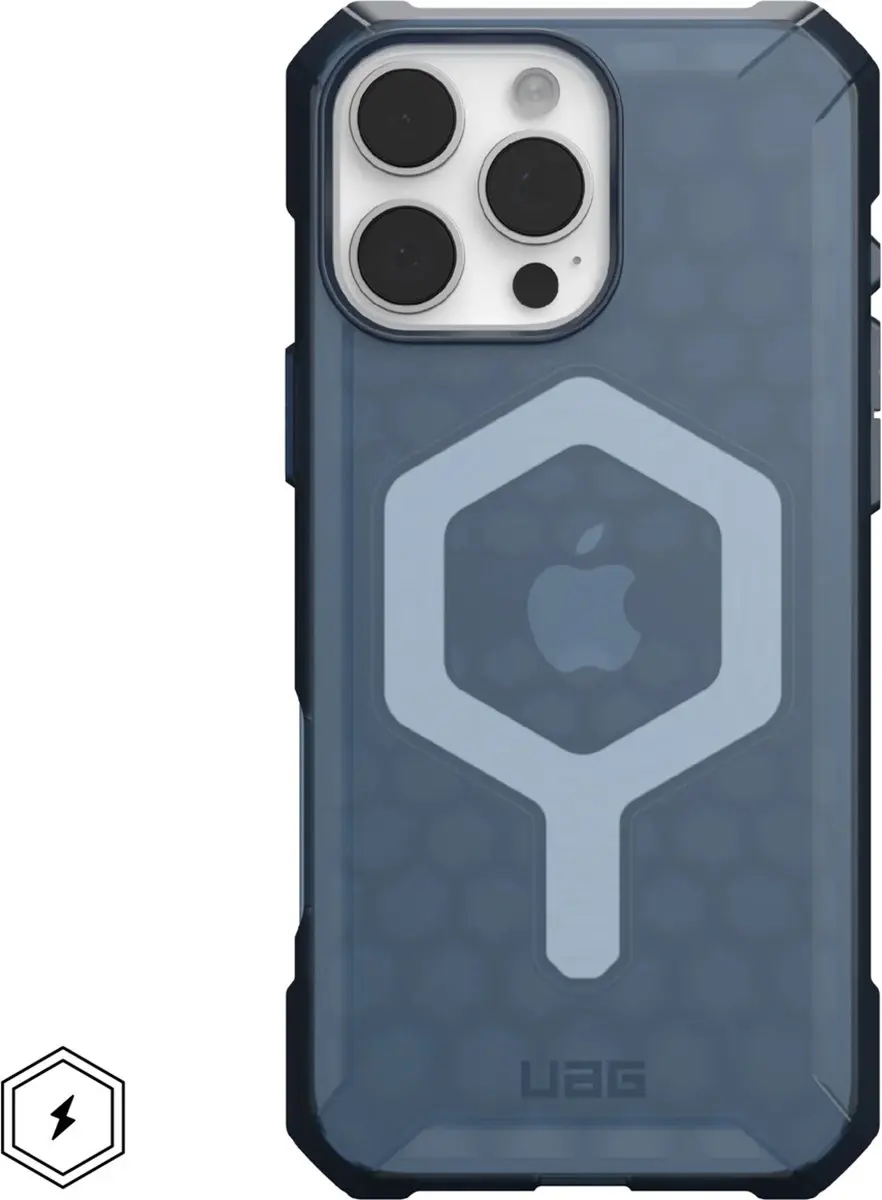 Urban Armor Gear Essential Armor Mag iPhone 16 Pro Max - Blauw - afbeelding 2 van 6