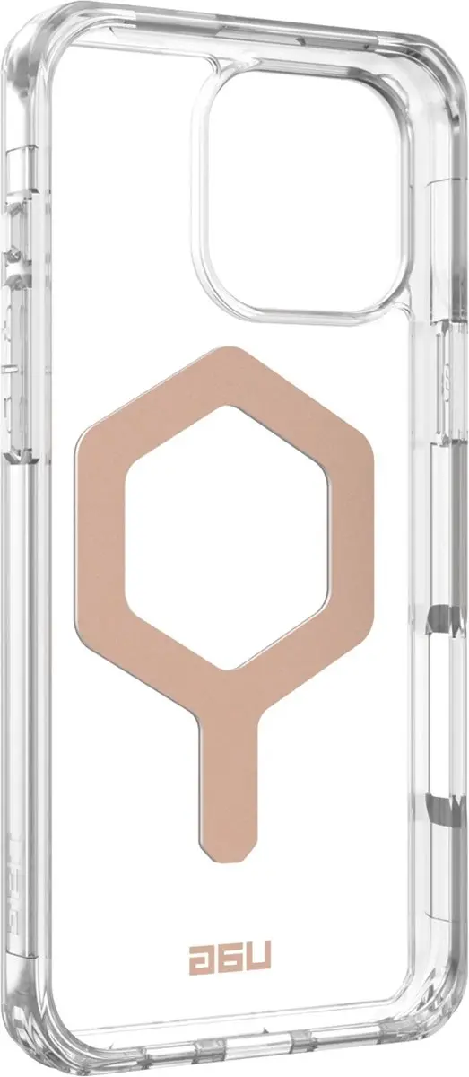 Urban Armor Gear Plyo Mag iPhone 16 Pro Max Hoesje - Roze Goud - afbeelding 3 van 6
