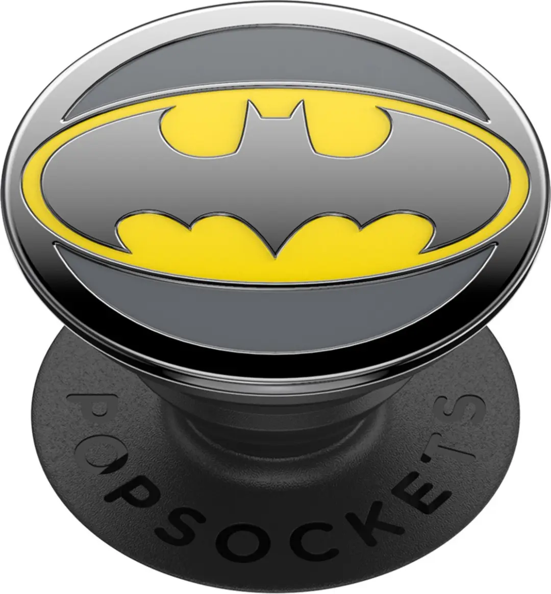 PopSockets, Pop Grip Batman smartphonehouder, Zwart
