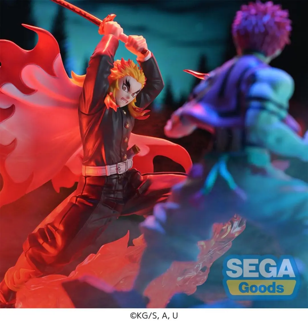 Sega Demon Slayer Kyojuro Rengoku Beeld 15cm - afbeelding 6 van 6