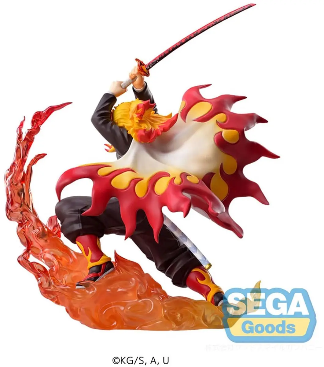 Sega Demon Slayer Kyojuro Rengoku Beeld 15cm - afbeelding 2 van 6