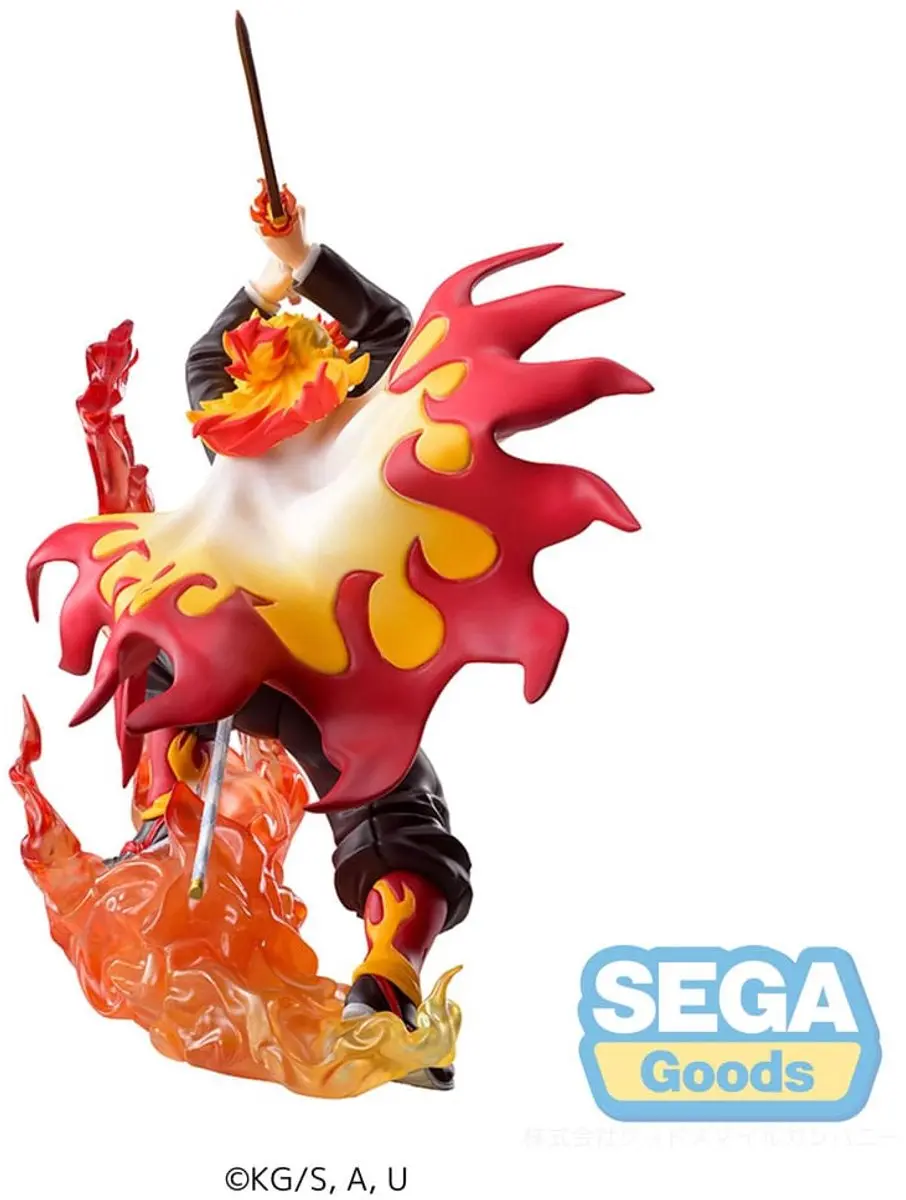 Sega Demon Slayer Kyojuro Rengoku Beeld 15cm - afbeelding 4 van 6