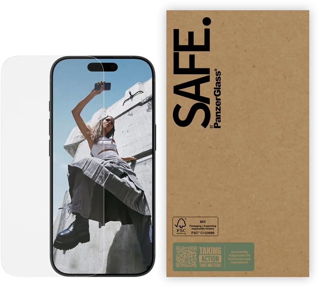 PanzerGlass SAFE. by Screen Protector iPhone 17 Pro - 50 Stuks - afbeelding 4 van 6