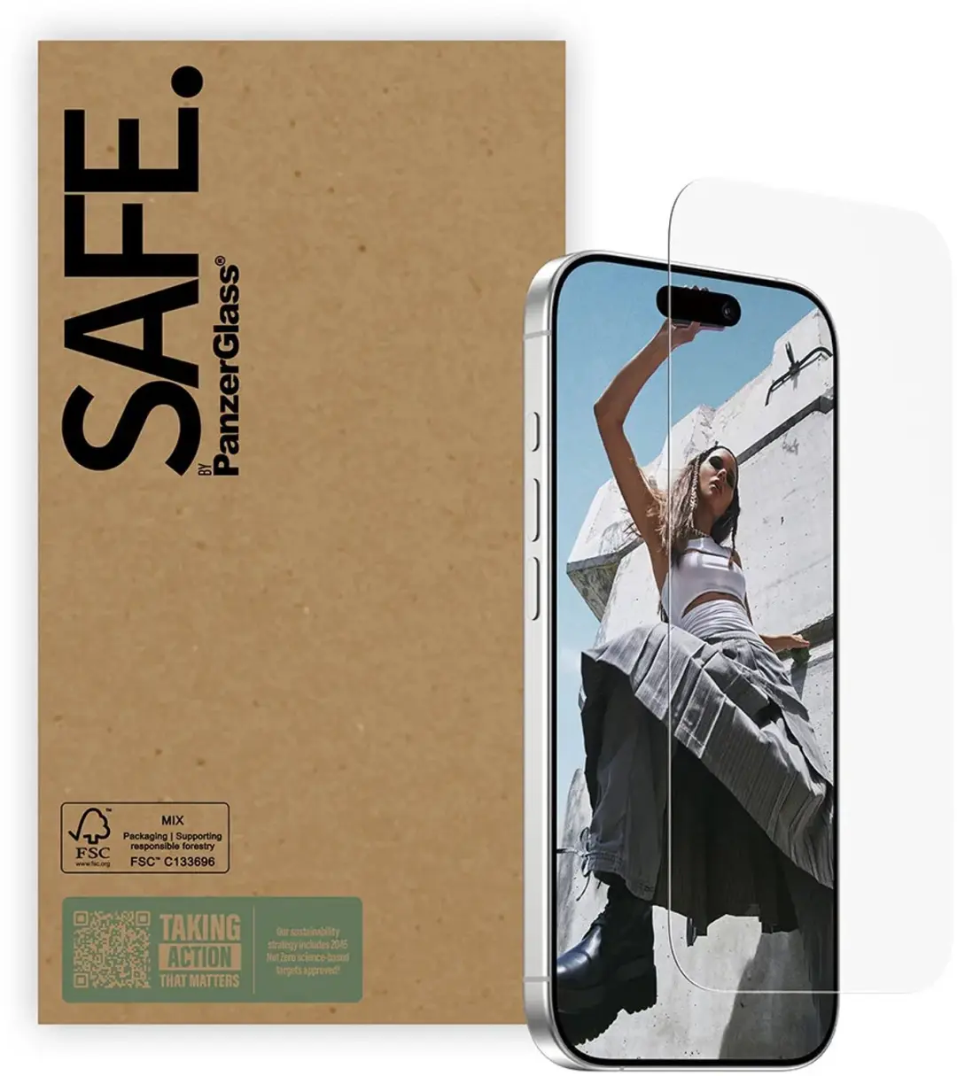 PanzerGlass SAFE. by Screen Protector iPhone 17 Pro - 50 Stuks - afbeelding 5 van 6