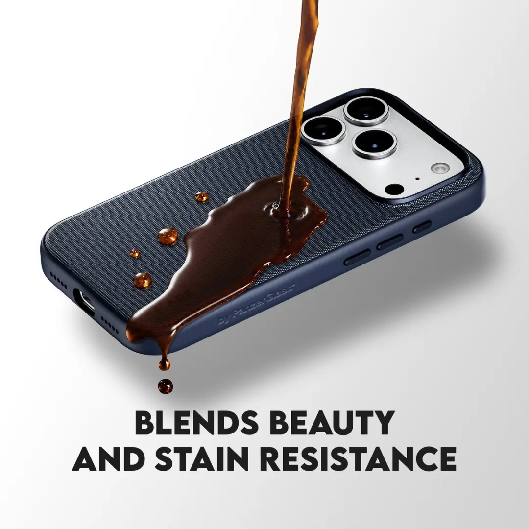 PanzerGlass Fusion Fabric Case iPhone 18 Pro - Zwart - afbeelding 4 van 6