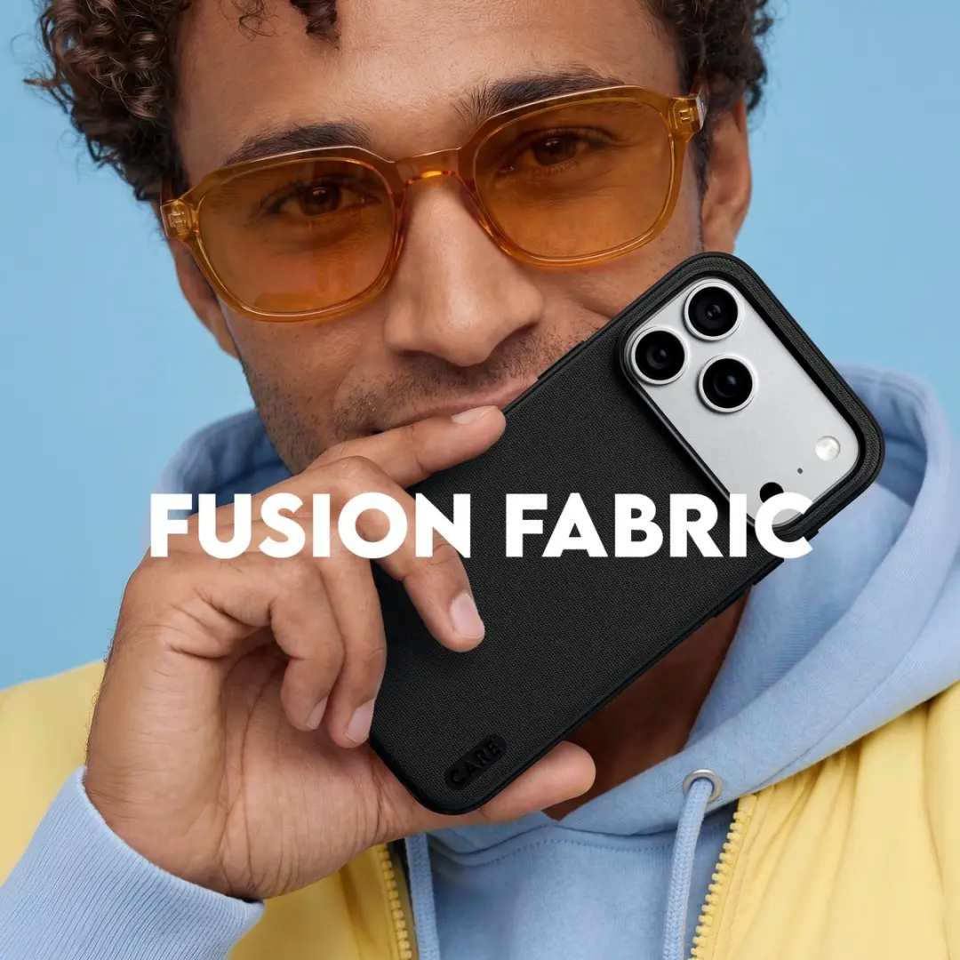 PanzerGlass Fusion Fabric Case iPhone 18 Pro - Zwart - afbeelding 5 van 6