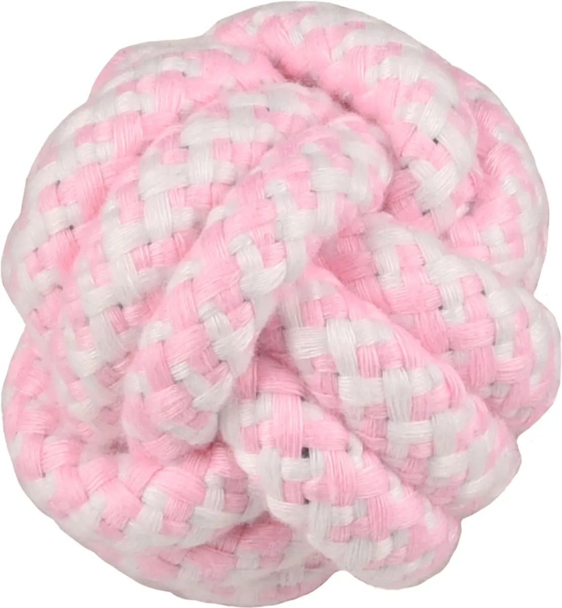Flamingo Small Dog Cub Touwbal Ivar Roze 6cm