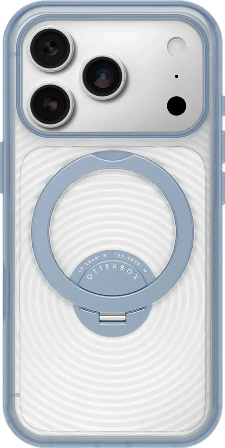 OtterBox Symmetry Apple iPhone 18 Pro / 17 Pro Hoesje 360° MagSafe Stand Blauw