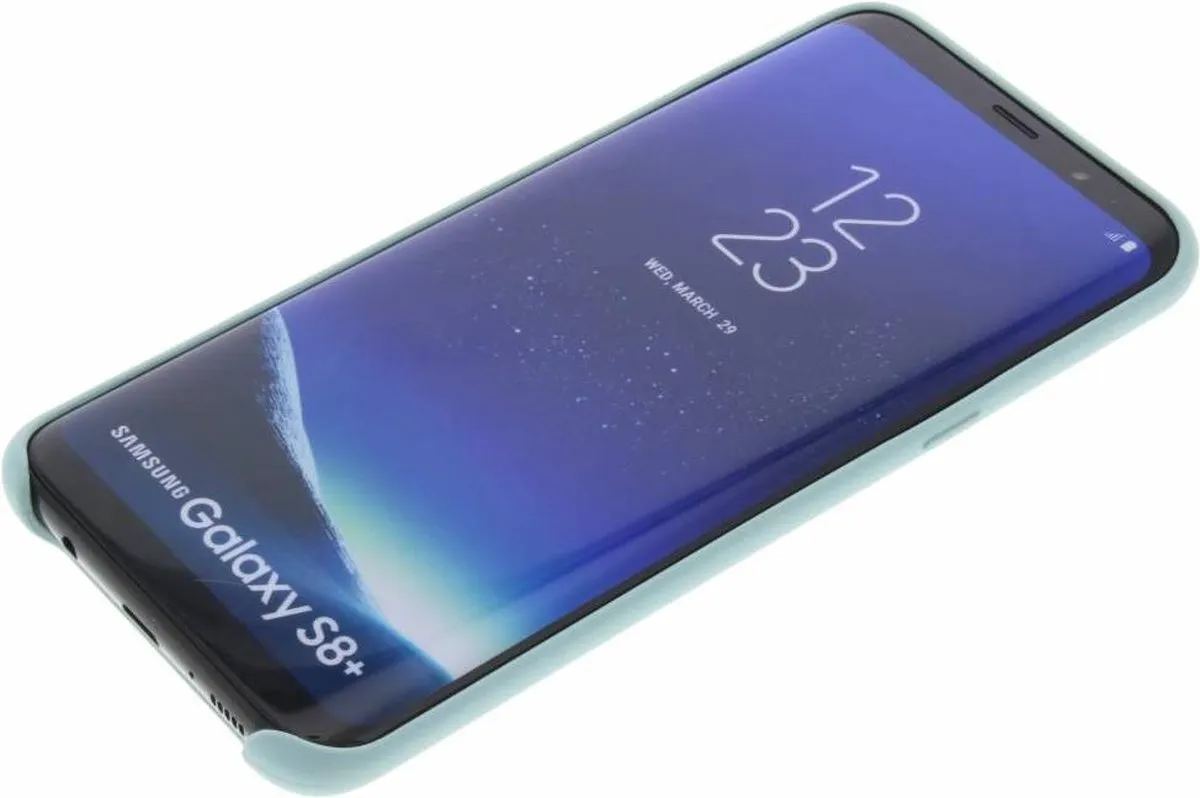 Samsung Galaxy S8+ Siliconen Hoes - Blauw EF-PG955TLEGWW