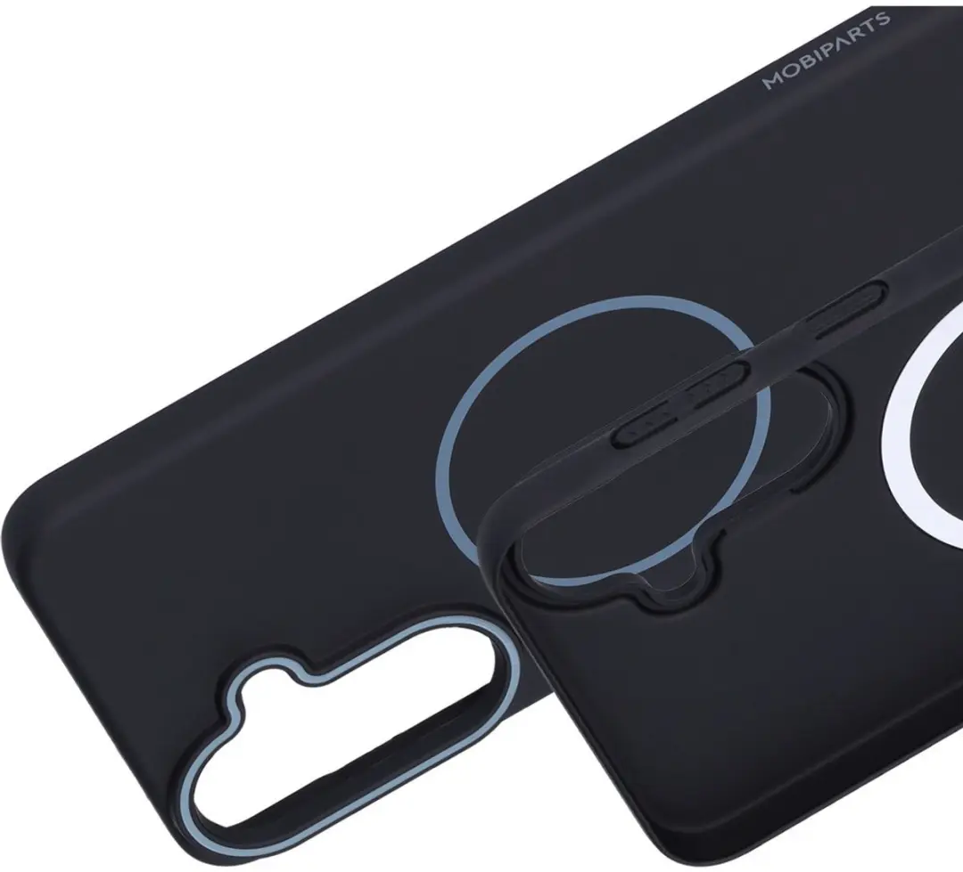 Mobiparts Slim Line Case Samsung Galaxy A37 MagSafe - Zwart - afbeelding 4 van 4