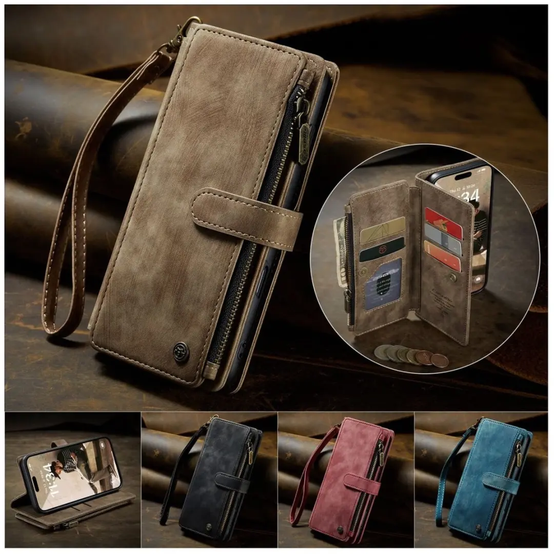 CaseMe C30 Hoesje iPhone 17 - Bruin - afbeelding 5 van 6