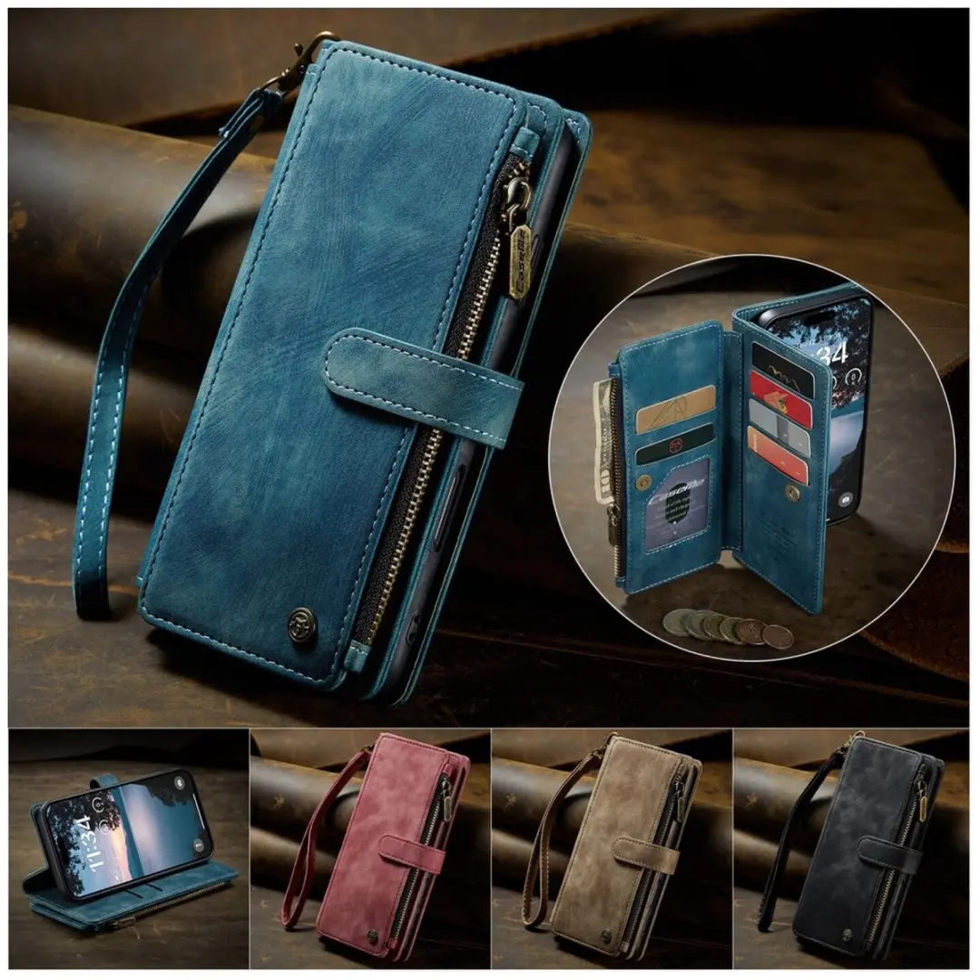 CaseMe C30 Hoesje iPhone 17 Pro - Blauw - afbeelding 3 van 6