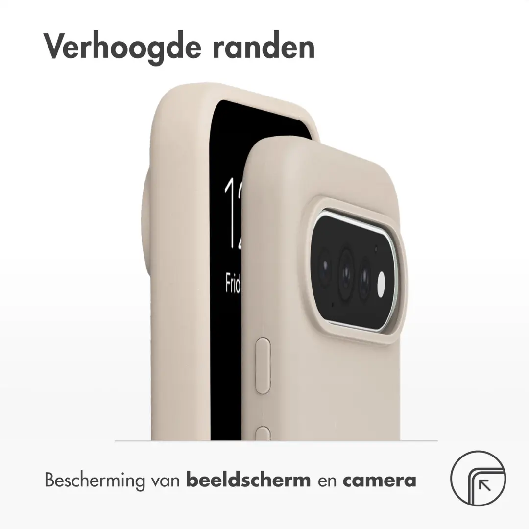 Accezz Liquid Silicone Hoesje Google Pixel 10/11 - Stone - afbeelding 6 van 6