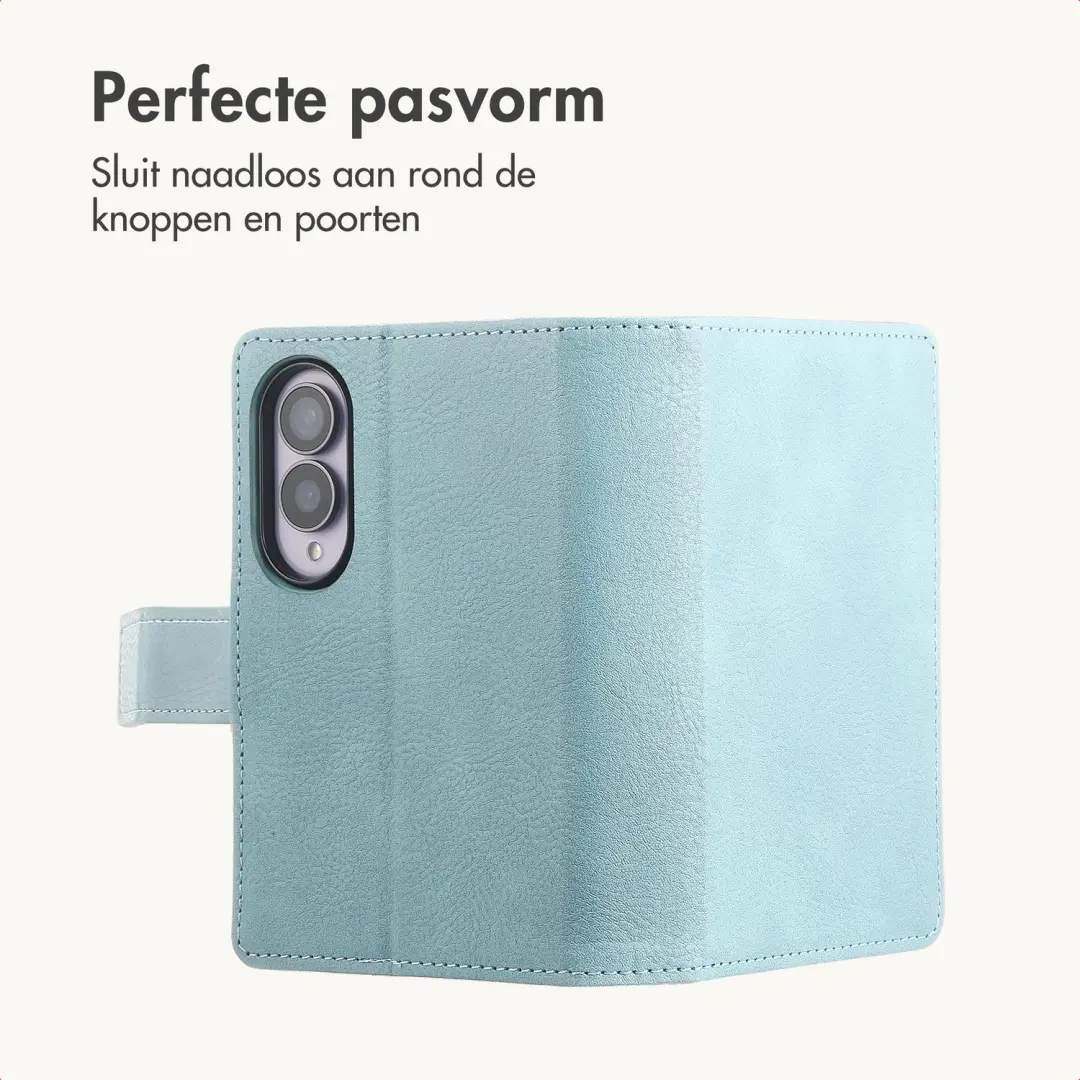 Imoshion Luxe Bookcase Hoesje Z Fold 8 - Lichtblauw - afbeelding 6 van 6
