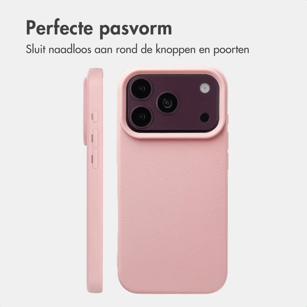 Imoshion Texture Backcover Roze - iPhone 18/17 Pro Max - afbeelding 5 van 6