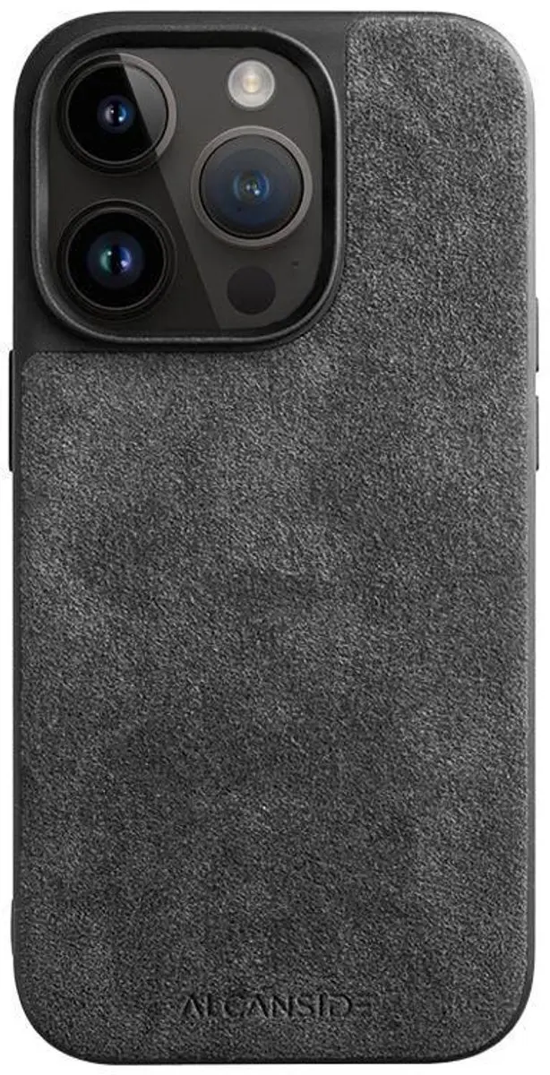 iPhone 14 Pro Max - Alcantara Back Cover - Space Grey