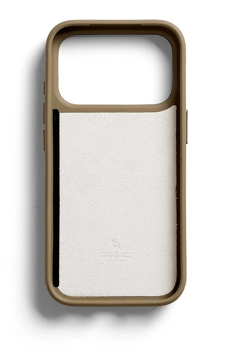 Bellroy 3 Card Wallet iPhone 17 Pro - Khaki - afbeelding 3 van 5