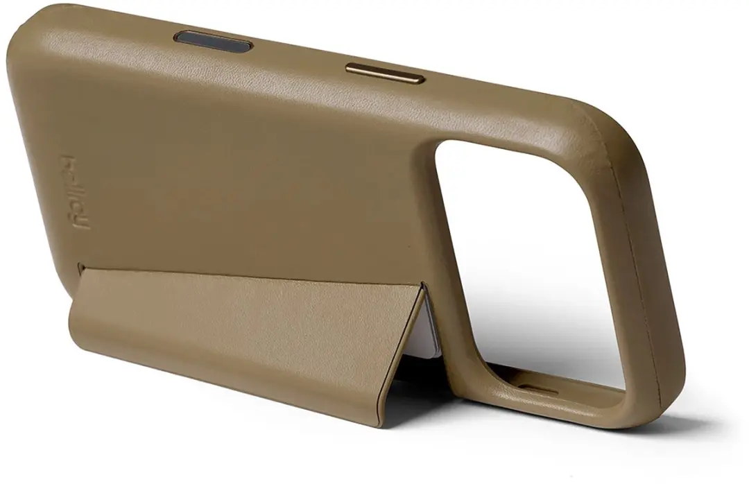 Bellroy 3 Card Wallet iPhone 17 Pro - Khaki - afbeelding 2 van 5