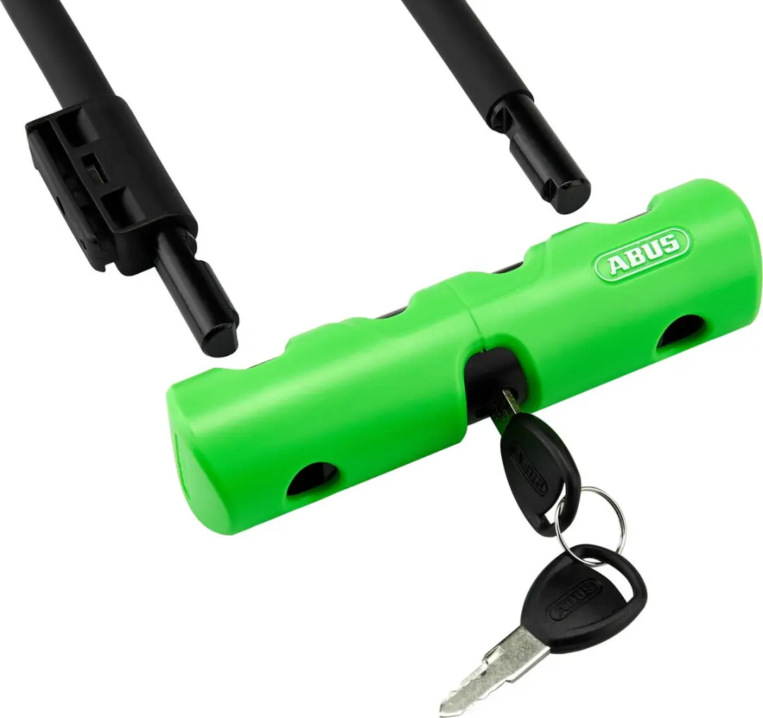 ABUS Ultra Mini 410 U-slot Beugelslot - Groen - afbeelding 2 van 6