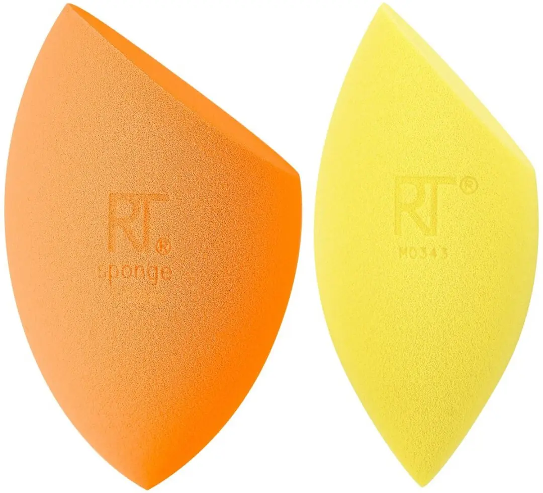 Real Techniques Miracle Complexion & Concealer Sponge Duo - Geel/Oranje - afbeelding 4 van 6