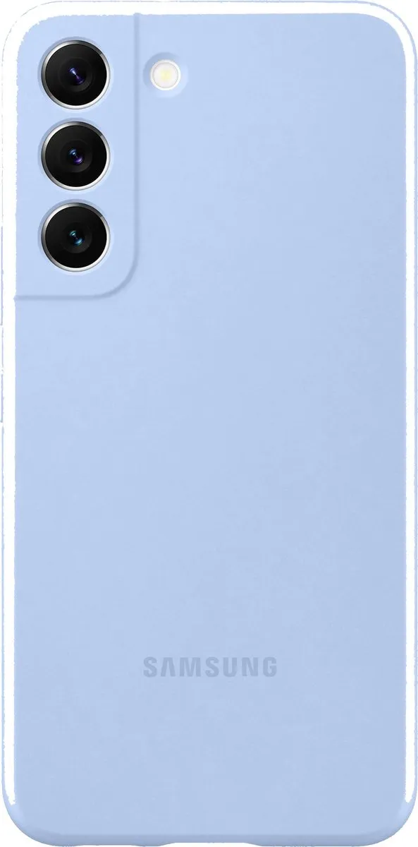 Samsung Siliconen Hoesje Galaxy S22 Sky Blue EF-PS901TLEGWW