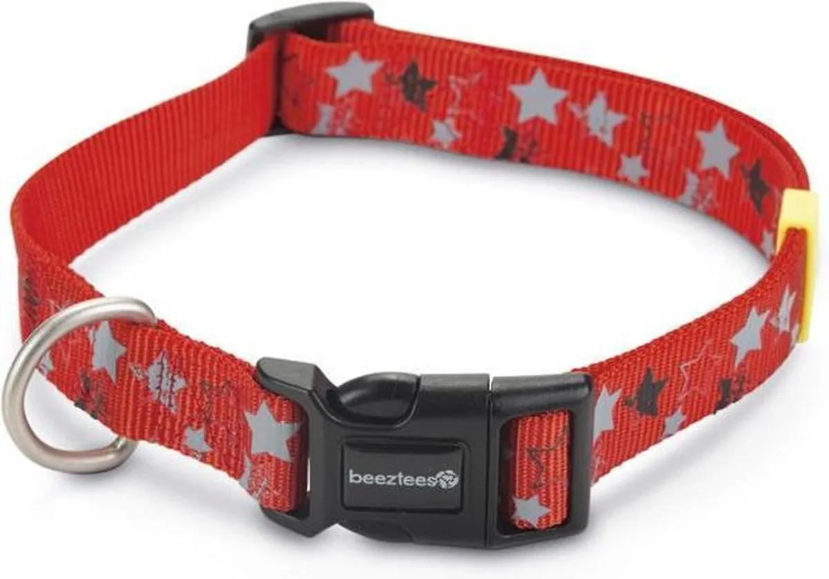 Beeztees Nylon Halsband Stars 20-30cm
