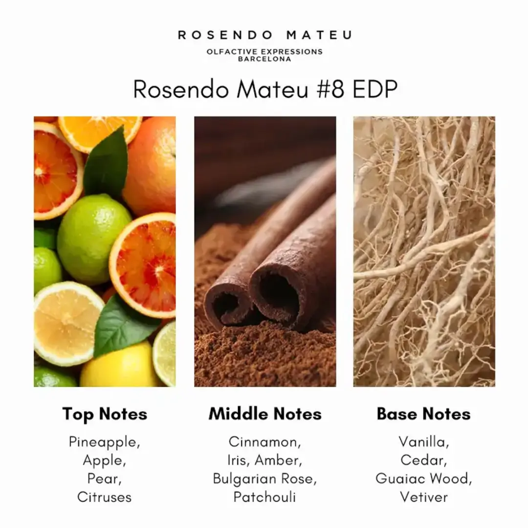 Rosendo Mateu Nº 8 Eau de Parfum 100ml - afbeelding 4 van 6