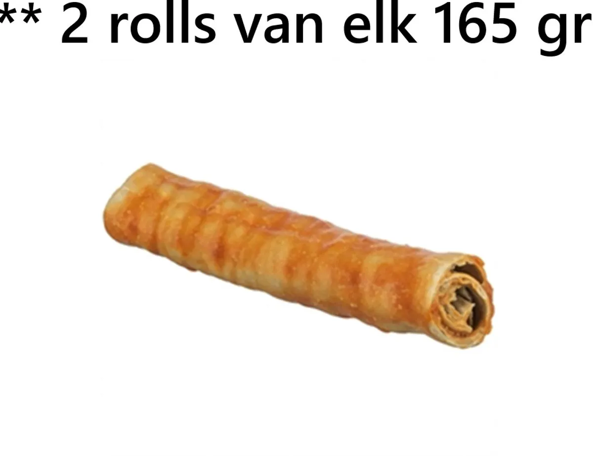 Trixie Dentafun Roll Hondensnack Collageen Kip 330g