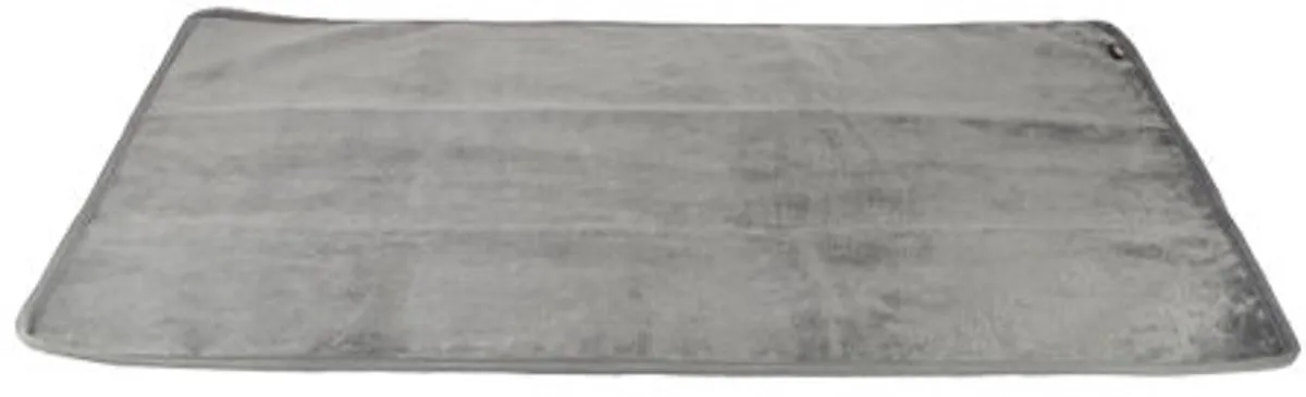Trixie Hondendeken Levy Pluche Grijs 140x90cm - afbeelding 6 van 6
