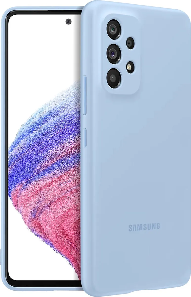 Samsung Siliconen Hoesje Galaxy A53 EF-PA536TBEGWW - Blauw