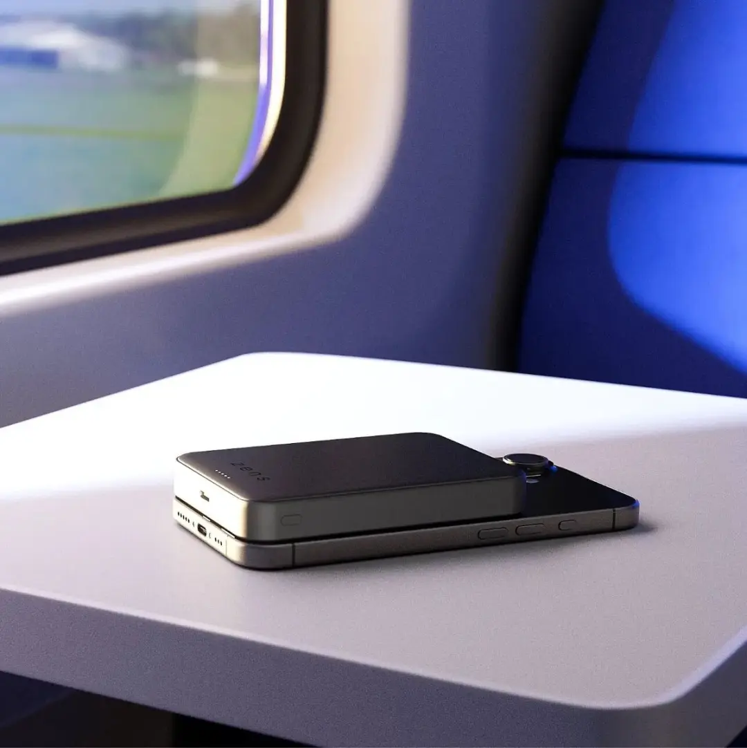 ZENS 10.000 mAh MagSafe Powerbank 25W - Zwart - afbeelding 5 van 6