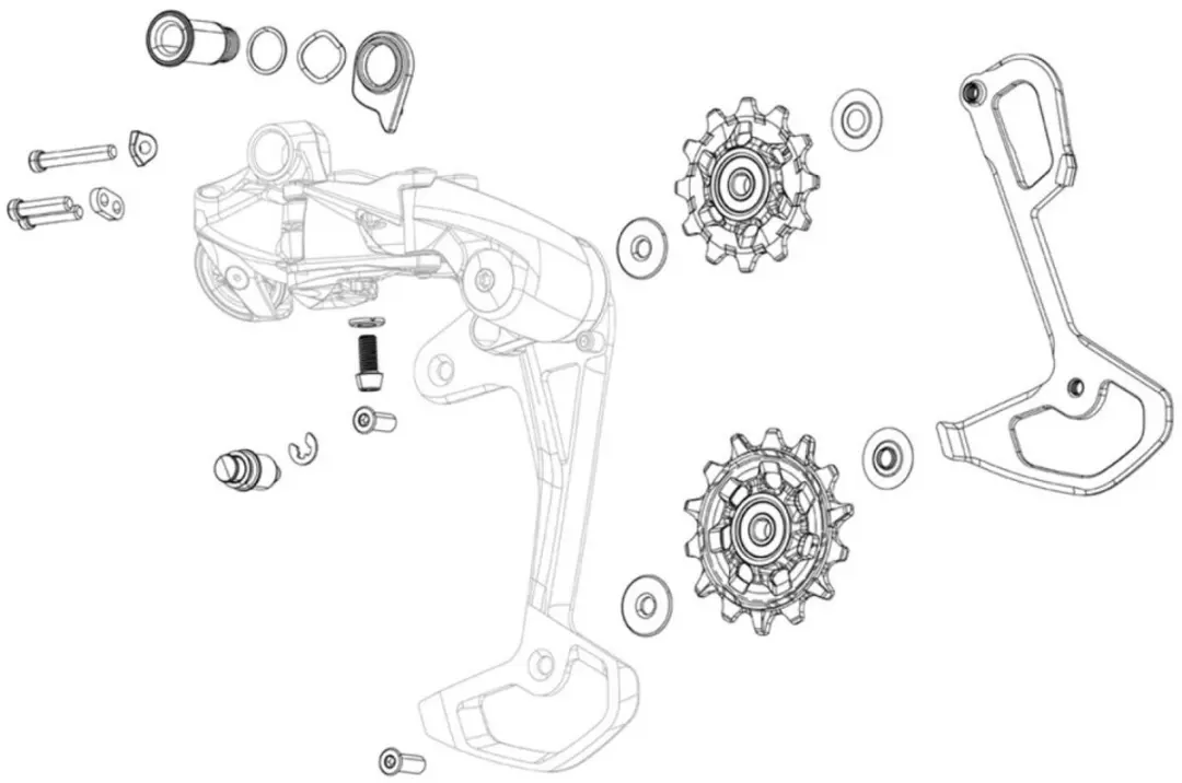 SRAM Pulley Kit Force22/Rival22