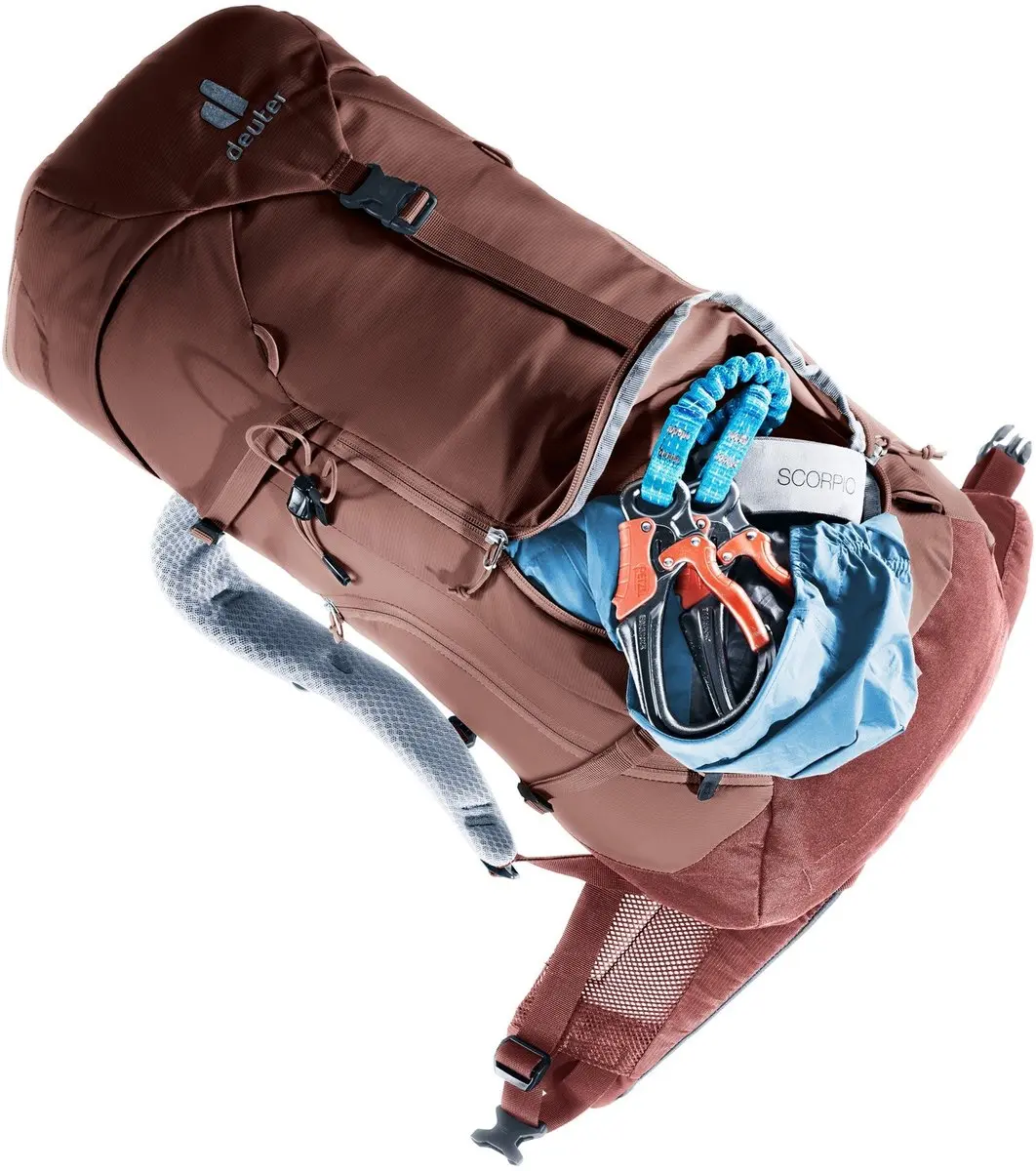 Deuter Trail 28 SL Dames Rugzak - 28L - Oranje - afbeelding 5 van 6