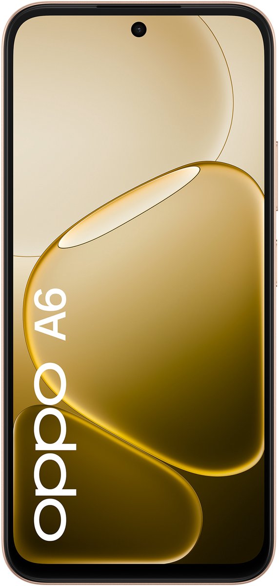 OPPO A6 17,1 cm (6.75") Dual SIM Android 15 4G USB Type-C 6 GB 256 GB 6550 mAh Goud