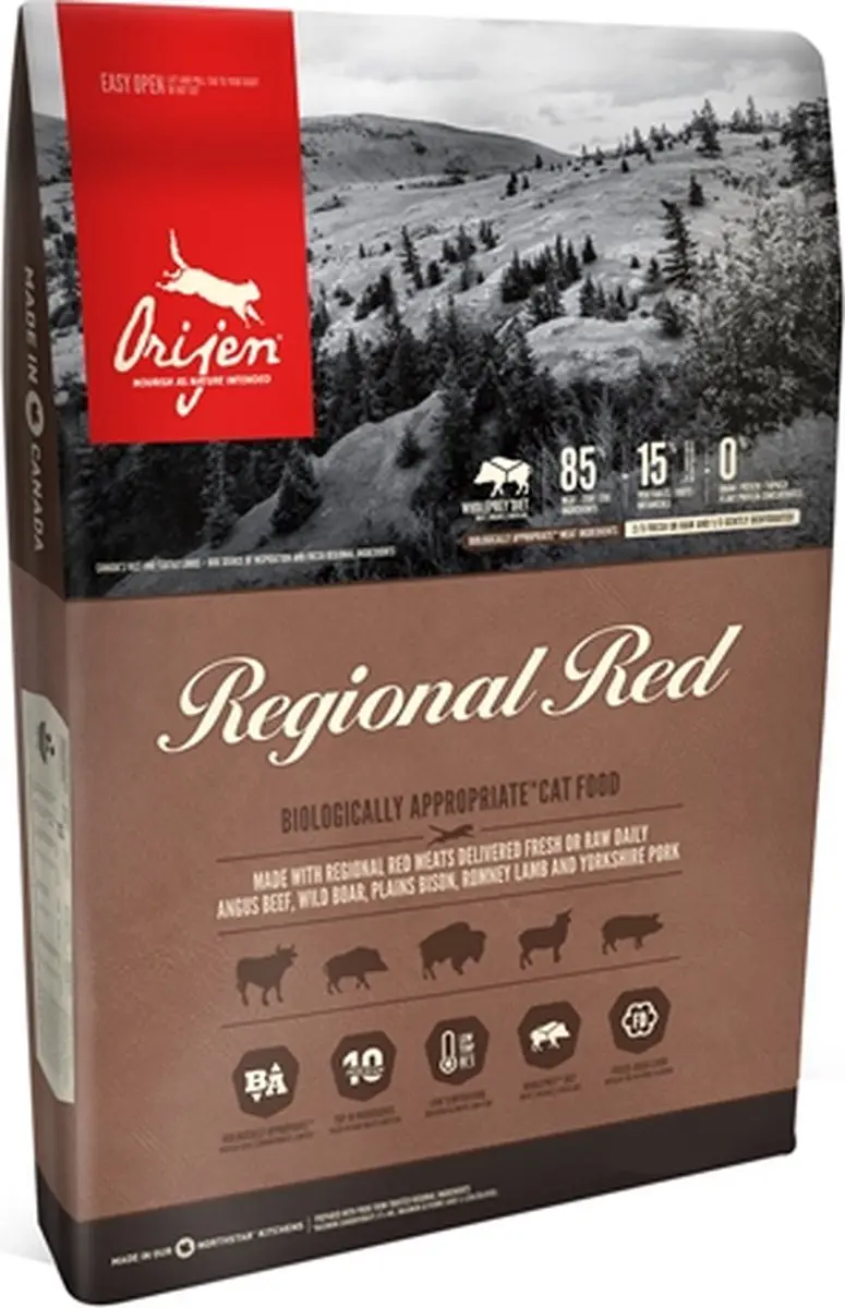 Orijen regional red cat