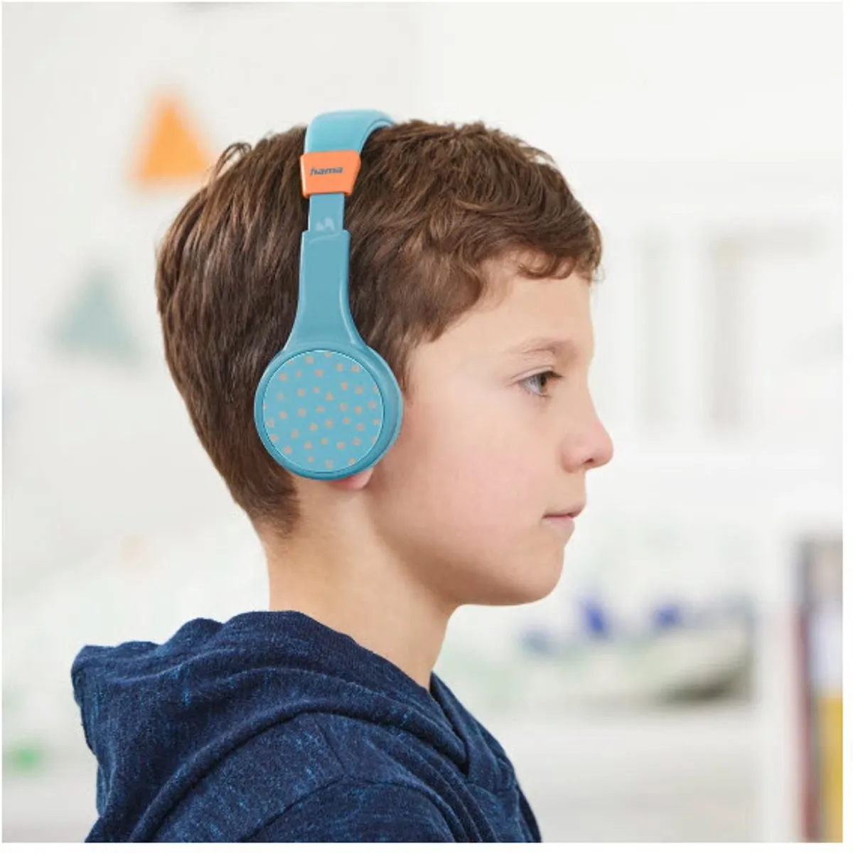 Hama Teens Guard II On-Ear Koptelefoon - Blauw