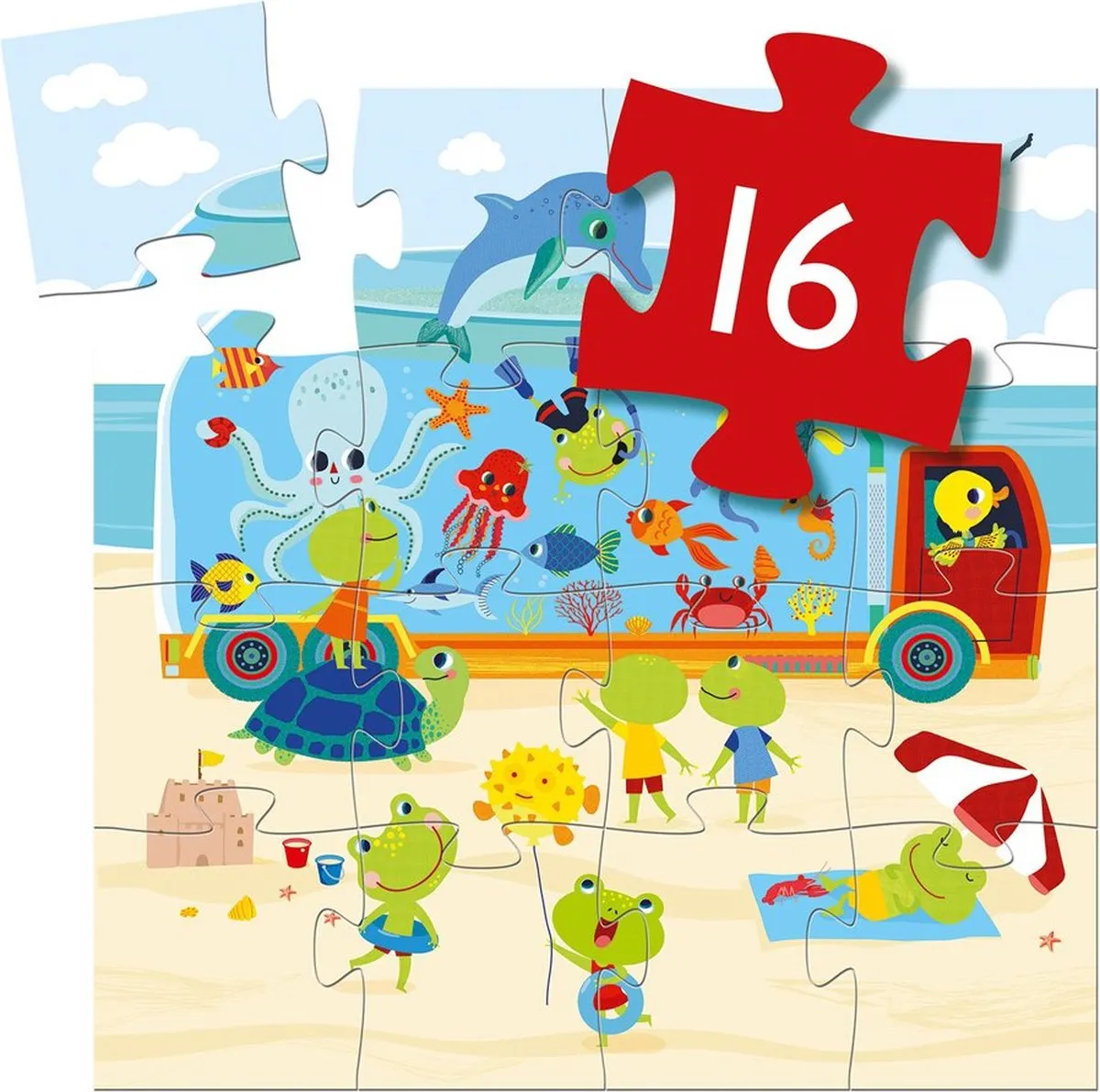 Djeco Puzzel Aquarium DJ07266