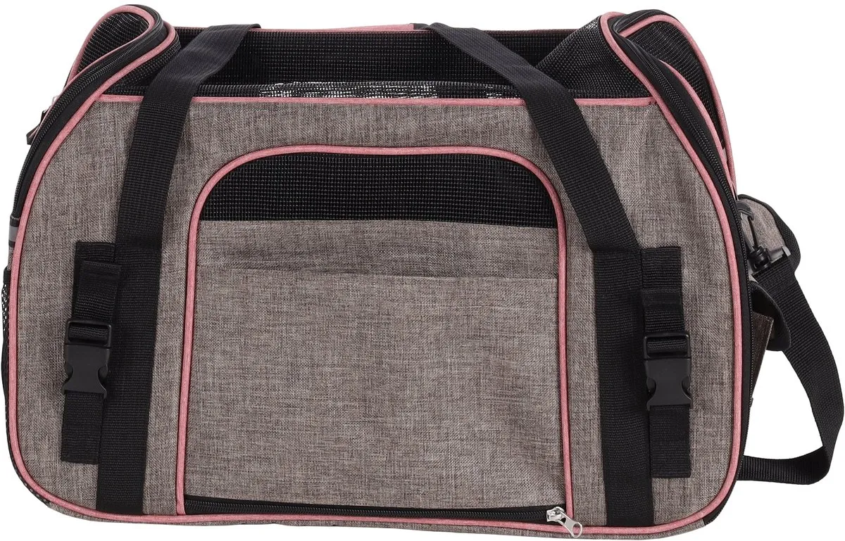 Flamingo Xandor Draagtas - 48x25x33cm Grijs
