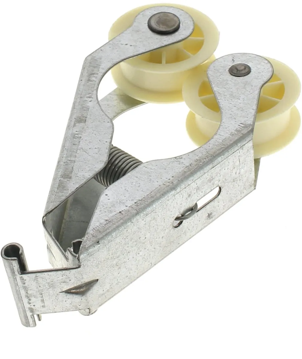 Whirlpool Droger Spanrol met Beugel - 2 Stuks - Zilver/Wit