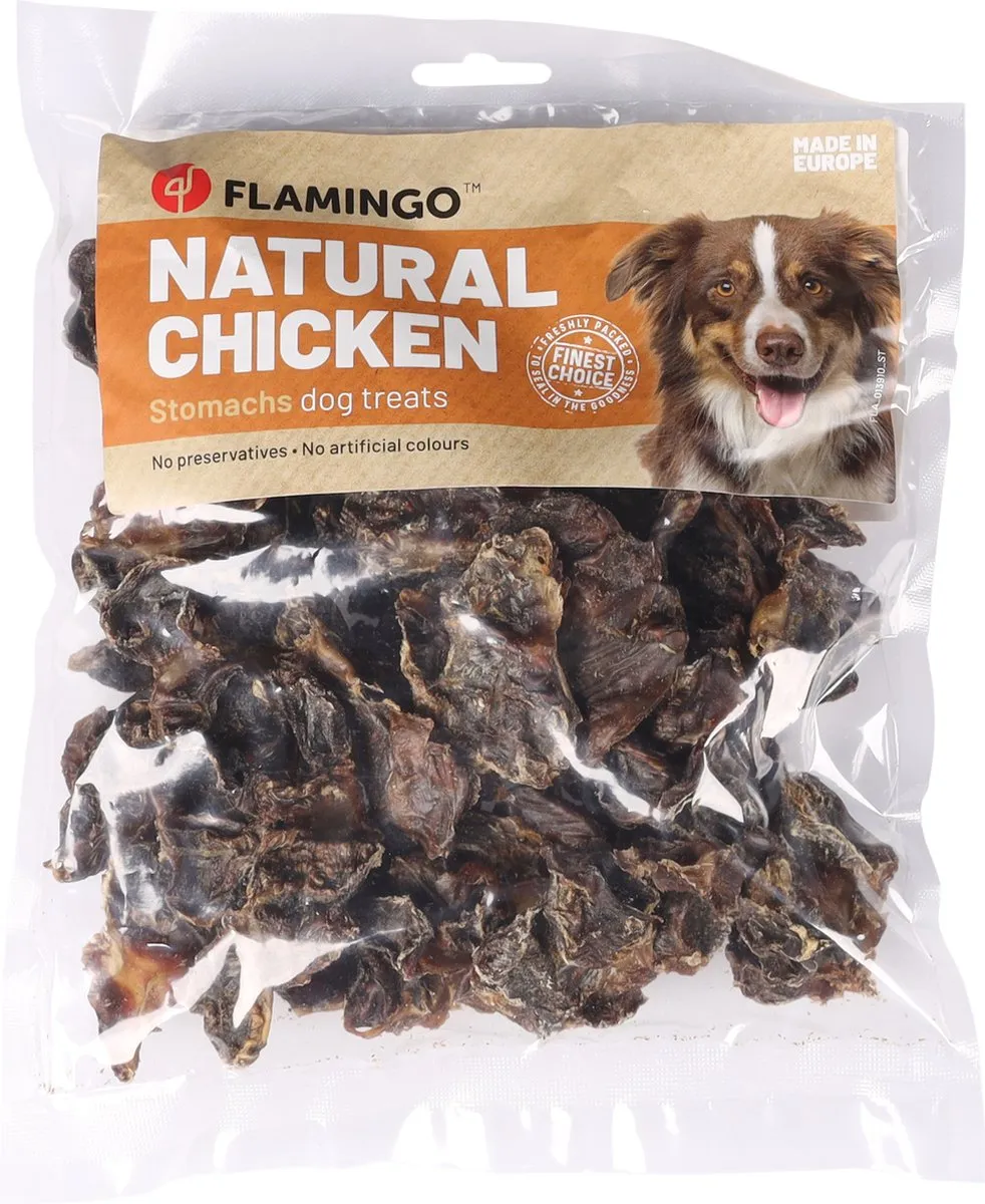 Flamingo Nature Snack Kippenmagen 200g
