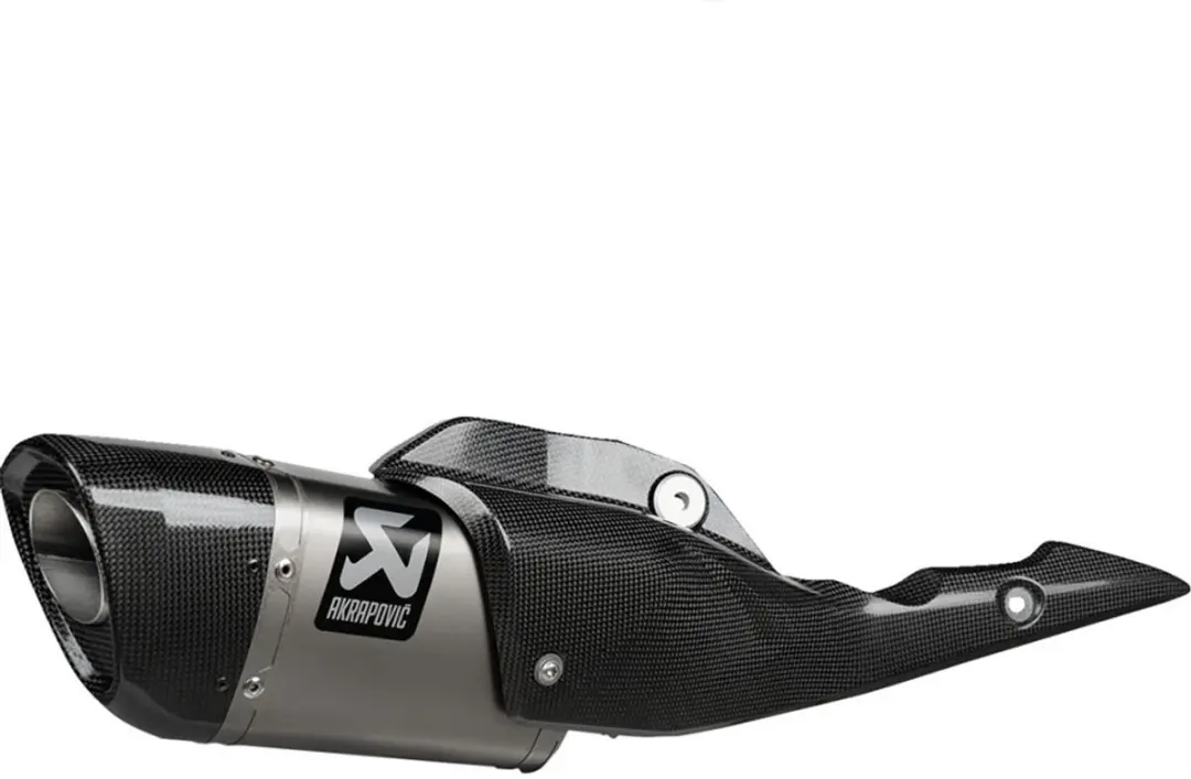 Akrapovic Suzuki Gsxs 1000 2004-2024 Gehomologeerde Slip On Uitlaatdemper Zilver